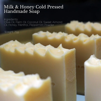 Sacred Scents Milk Honey Natural Handmade Soap