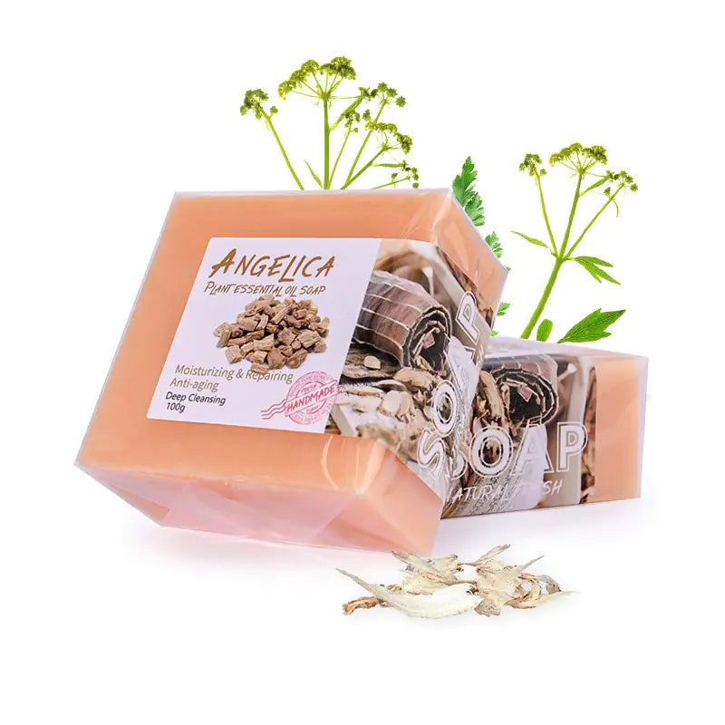 Sacred Scents Papaya Angelica Ginger Slices Soap