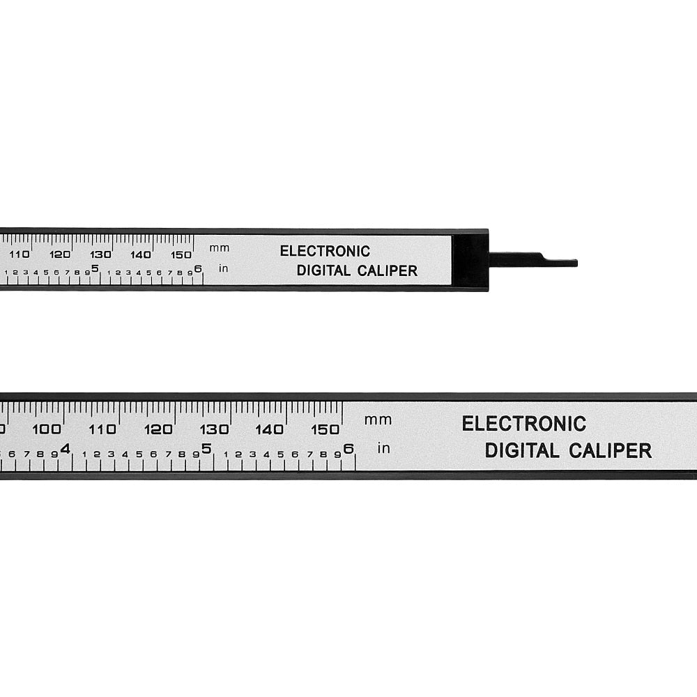 Measuring Tool Inner Outer Diameter Electronic Digital Display Vernier Caliper 0-High Strength Plastic Caliper